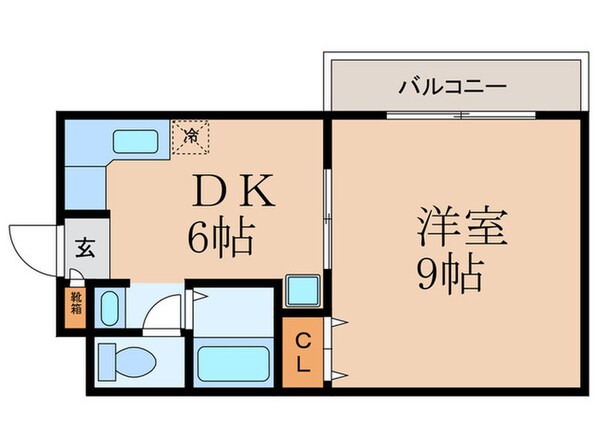 マーメゾン山科の物件間取画像